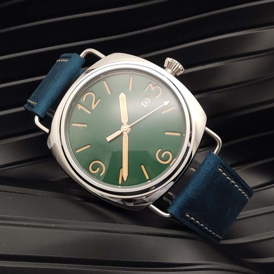 1930s Automatic Classic Vintage Diver's Watch (Green)