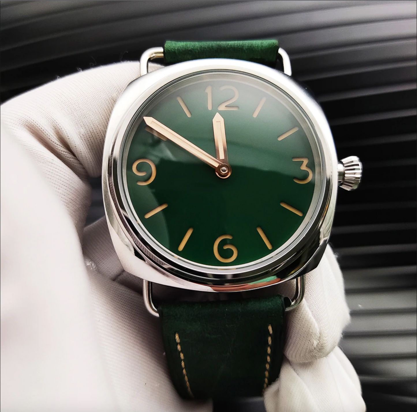 1930s Classic Vintage Diver's Watch (Green)